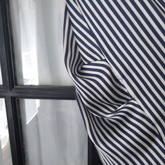 💚H&M striped satin bubble skirt size 8 - Picture 5 of 8